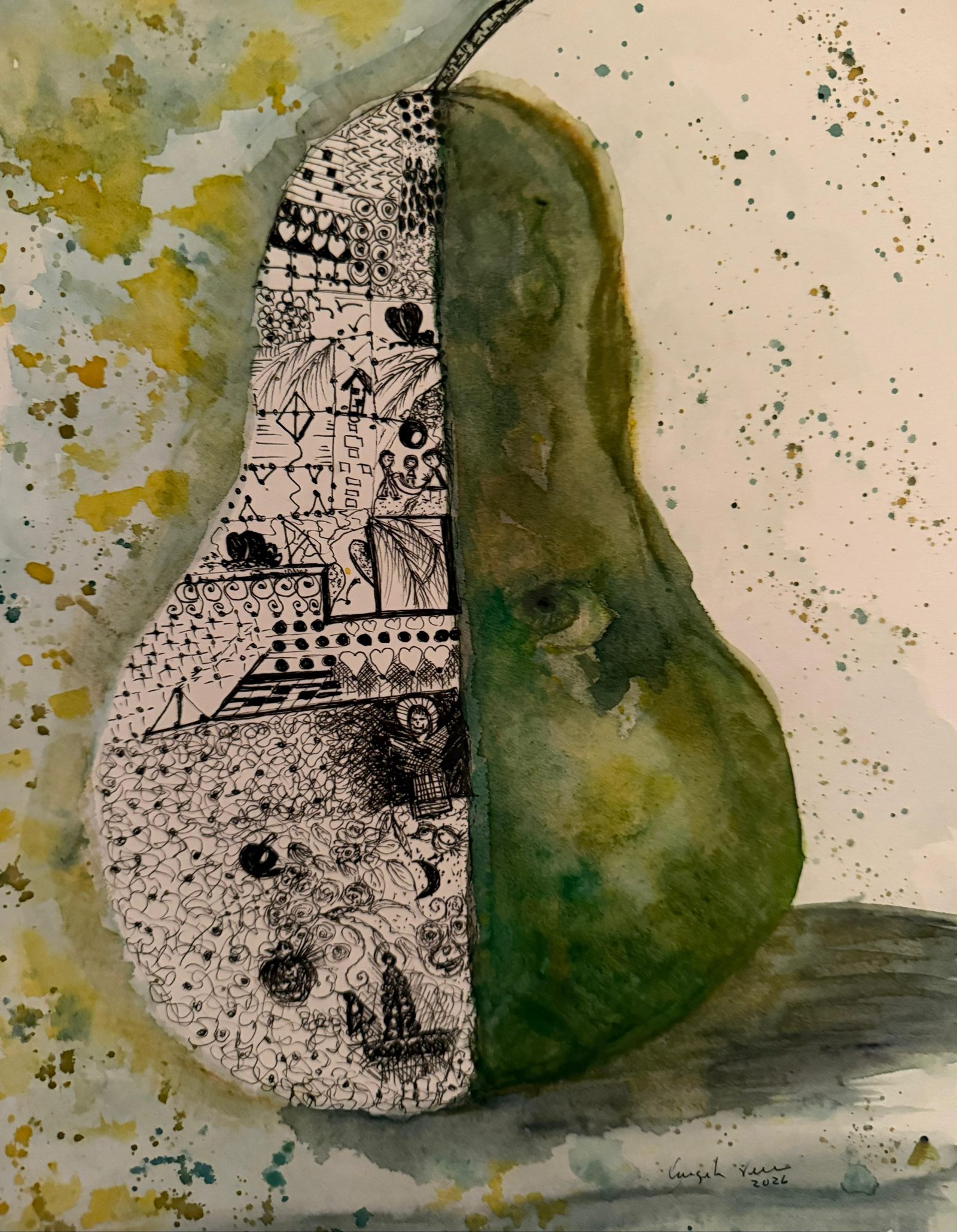 Naturaleza Viva — Oil on canvas, 2025, by Ángela Vera